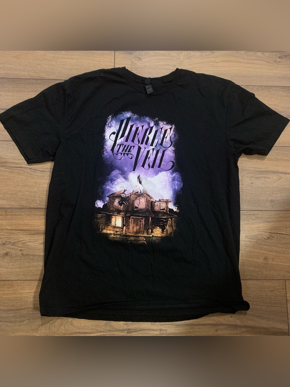 Pierce The Veil Black Graphic Band Tee Men’s XL